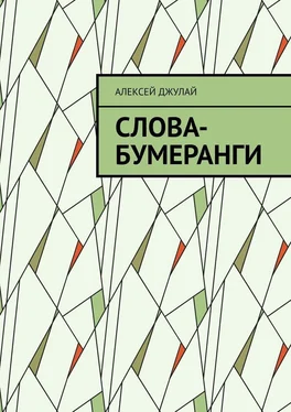 Алексей Джулай Слова-бумеранги обложка книги