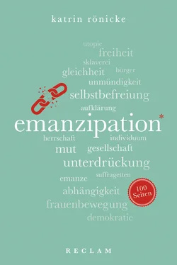 Katrin Rönicke Emanzipation. 100 Seiten обложка книги