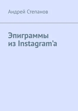 Андрей Степанов Эпиграммы из Instagram’a обложка книги