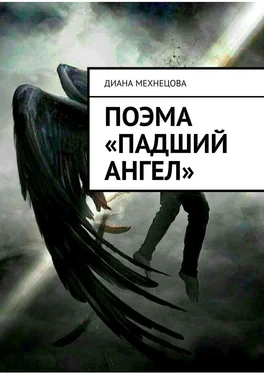 Диана Мехнецова Поэма «Падший ангел» обложка книги