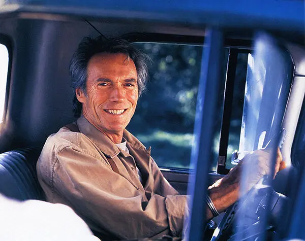 Clint Eastwood 1995 in Die Brücken am Fluss lächelnd Und dreht Eastwood - фото 2