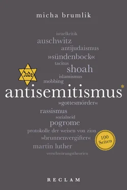 Micha Brumlik Antisemitismus. 100 Seiten обложка книги