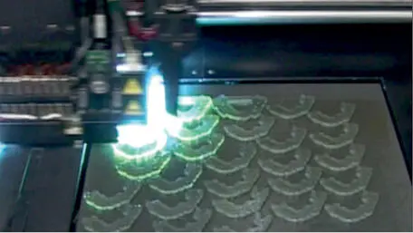 Fig 144e 3D printing of the mockups reproduced from SanchoPuchades et al - фото 193