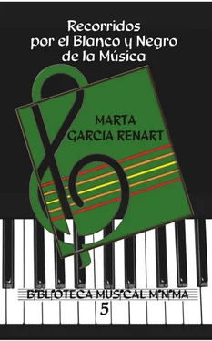 Marta García Renart Recorridos por el blanco y negro de la música. обложка книги