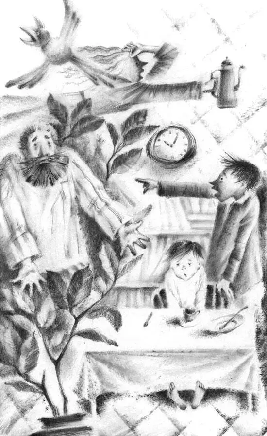 Птангенс с тревогой позвал Витя Карраул пропищал ктото с люстры - фото 16