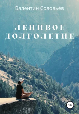 Валентин Соловьев Ленивое долголетие обложка книги
