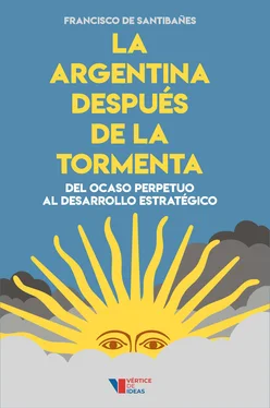 Francisco de Santibañes La Argentina después de la tormenta обложка книги
