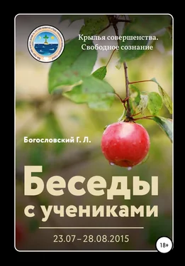 Георгий Богословский Беседы с учениками (23.07–28.08.2015) обложка книги