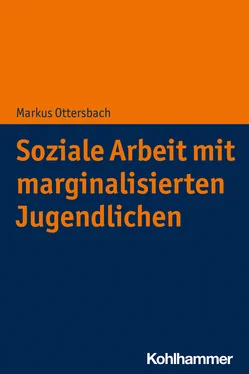 Markus Ottersbach Soziale Arbeit mit marginalisierten Jugendlichen обложка книги