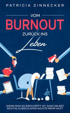 Patricia Zinnecker Vom Burnout zurück ins Leben обложка книги