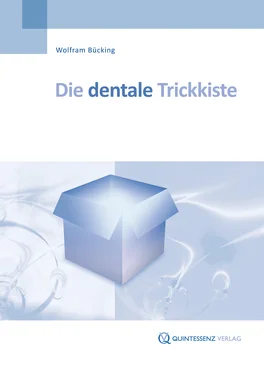 Wolfram Bücking Die dentale Trickkiste обложка книги