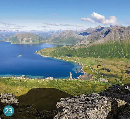696484 189629 24 SKJERVØY Inseldorf an einem wilden abgelegenen - фото 267