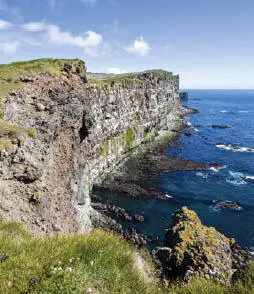 Der Nordwesten erstreckt sich vom eisbedeckten Vulkan der Halbinsel Snæfellsnes - фото 37
