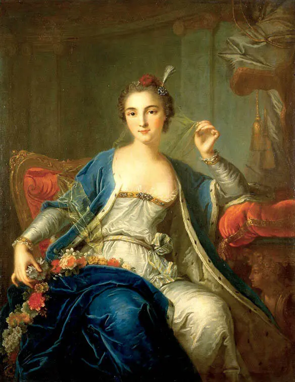 27 Portrait de Mademoiselle Sallé Oil on canvas by LouisMichel van Loo - фото 8