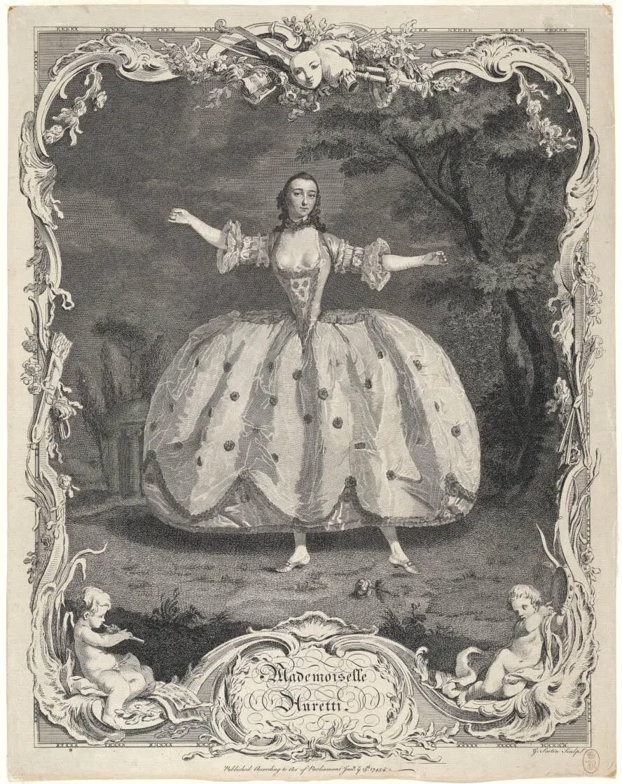 26 Mademoiselle Auretti Print by Louis Gérard Scotin around 174555 The - фото 7