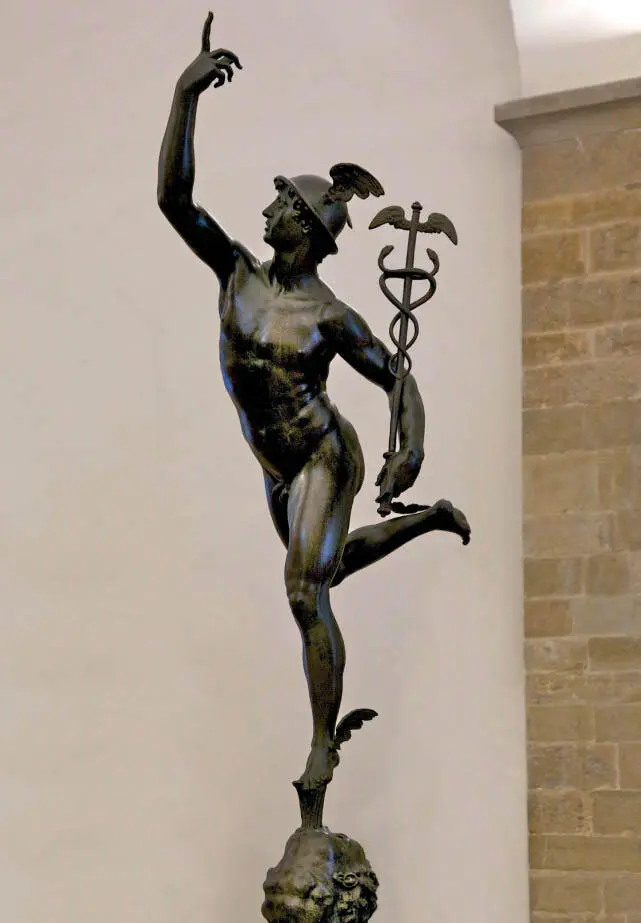 29 Mercurio volante Bronze sculpture by Giambologna 1580 210 - фото 10