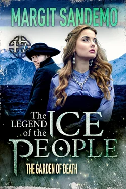 Margit Sandemo The Ice People 17 - The Garden of Death обложка книги