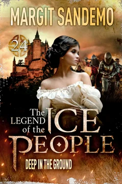 Margit Sandemo The Ice People 24 - Deep in the Ground обложка книги