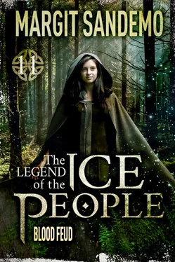 Margit Sandemo The Ice People 11 - Blood Feud обложка книги