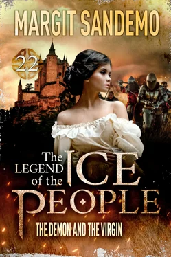 Margit Sandemo The Ice People 22 - The Demon and the Virgin обложка книги