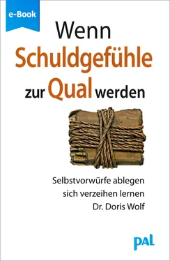 Doris Wolf Wenn Schuldgefühle zur Qual werden обложка книги