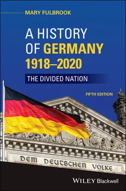 Mary Fulbrook A History of Germany 1918 - 2020 обложка книги