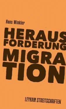 Hans Winkler Herausforderung Migration обложка книги