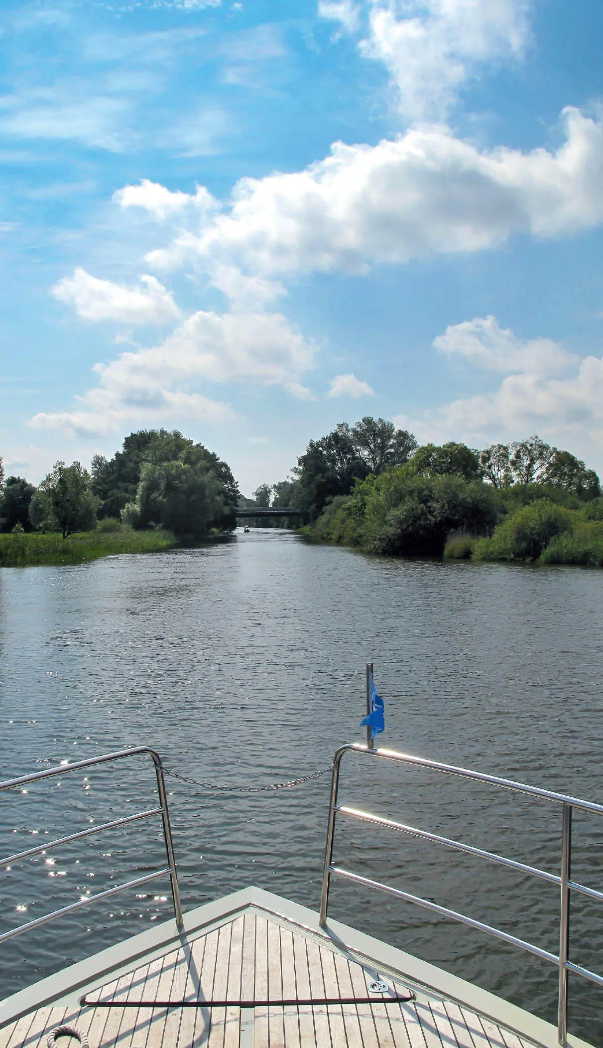 Einfahrt von der Kleinen Müritz in die MüritzHavelWasserstraße bei Vietzen - фото 3