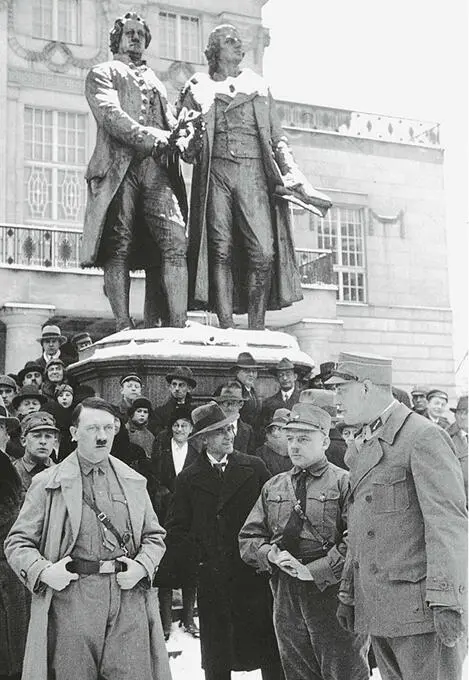 Die Dichterfürsten der Klassik werden als Schirmherren der - фото 18