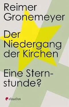 Reimer Gronemeyer Der Niedergang der Kirchen обложка книги