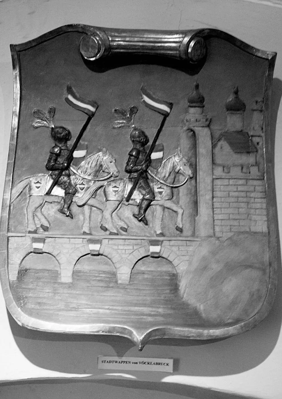 Stadtwappen von Vöcklabruck Der Wolfsegger Eisenklotz Die Zeit frisst - фото 30