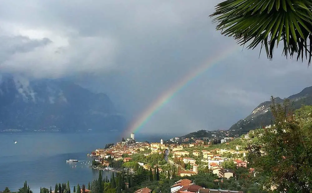 Regenbogen über Malcesine Der Osten 7 Malcesine eine Burg wie gemalt 8 - фото 71