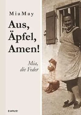 Mia May Aus, Äpfel, Amen! Mia, die Feder обложка книги