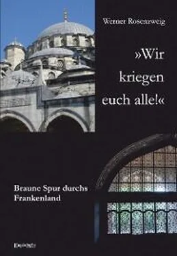 Werner Rosenzweig »Wir kriegen euch alle!« Braune Spur durchs Frankenland обложка книги