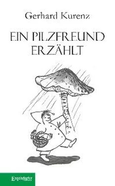 Gerhard Kurenz Ein Pilzfreund erzählt обложка книги