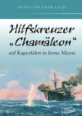 Heinz-Dietmar Lütje Hilfskreuzer „Chamäleon“ auf Kaperfahrt in ferne Meere обложка книги