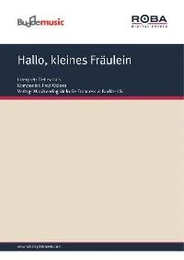 Fred Oldörp Hallo, kleines Fräulein обложка книги