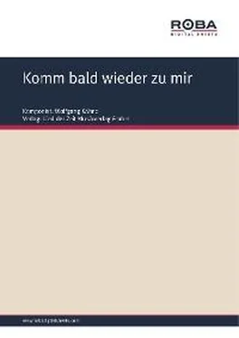 Wolfgang Kähne Komm bald wieder zu mir обложка книги