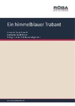Rudi Werion Ein himmelblauer Trabant обложка книги