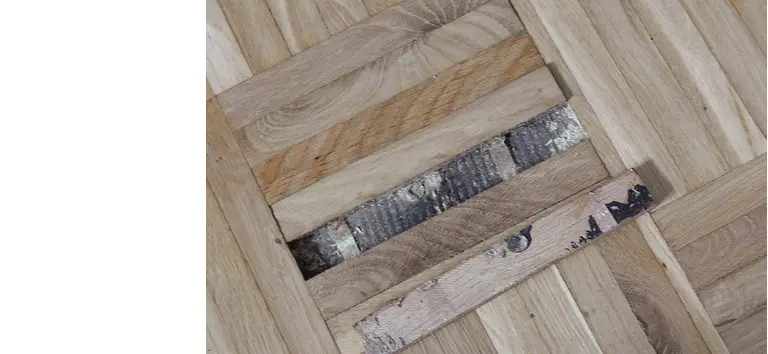 Oberflächlich war zunächst wenig zu sehen doch tatsächlich war die Verklebung - фото 4