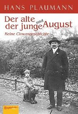 Hans Plaumann Der alte und der junge August обложка книги