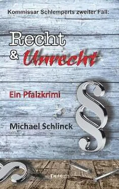 Michael Schlinck Kommissar Schlemperts zweiter Fall: Recht & Unrecht обложка книги