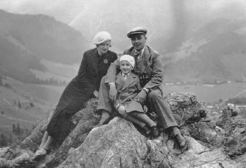 Sommer 1935 Urlaub mit KdF Kraft durch Freude in FüssenAllgäu Ich war sieben - фото 9