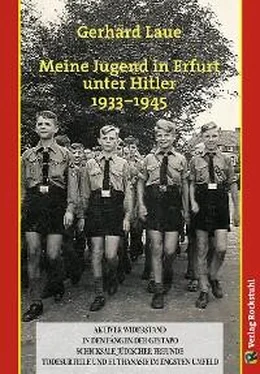 Gerhard Laue Meine Jugend in Erfurt unter Hitler 1933–1945 обложка книги