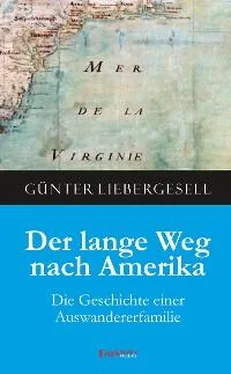 Günter Liebergesell Der lange Weg nach Amerika обложка книги