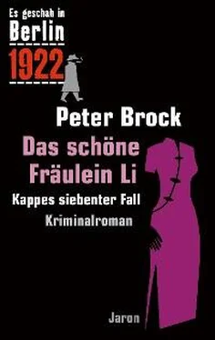 Peter Brock Das schöne Fräulein Li обложка книги