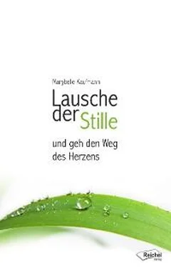 Marybelle Kaufmann Lausche der Stille und geh den Weg des Herzens обложка книги