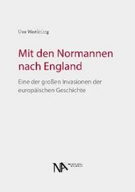Uwe Westfehling Mit den Normannen nach England обложка книги