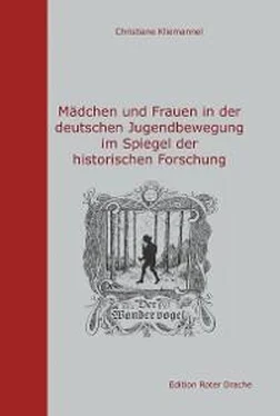 Christiane Kliemannel Mädchen und Frauen in der deutschen Jugendbewegung im Spiegel der historischen Forschung обложка книги