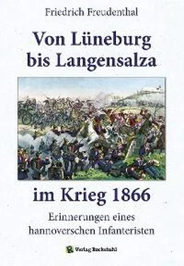 Friedrich Freudenthal Von Lüneburg bis Langensalza im Krieg 1866 обложка книги